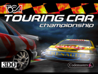 TOCA Championship Racing title screen for Playstation